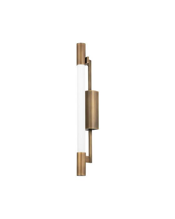 Merced vegglampe messing
