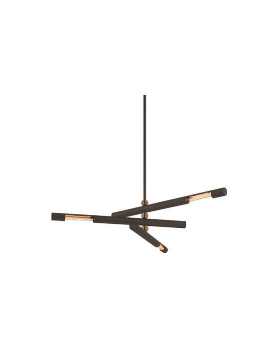 Hendrix lysekrone bronse