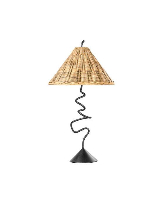 Alaric bordlampe svart