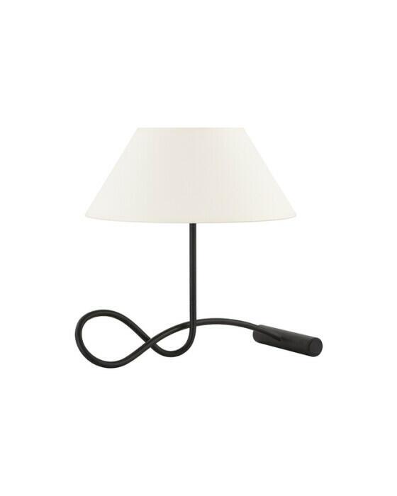Alameda bordlampe svart