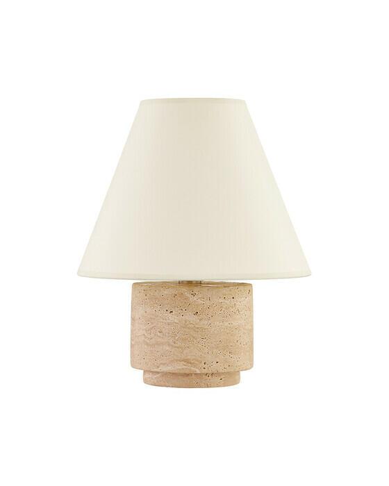 Bronte bordlampe naturstein