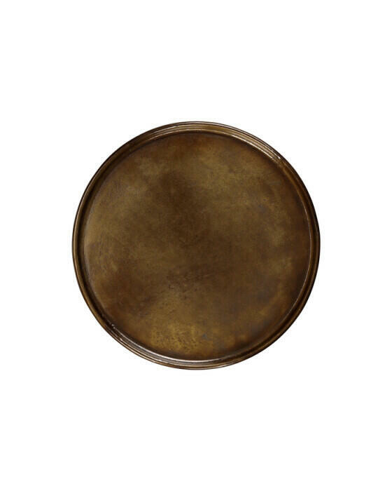 Zelda Charger Plate Brass OUTLET