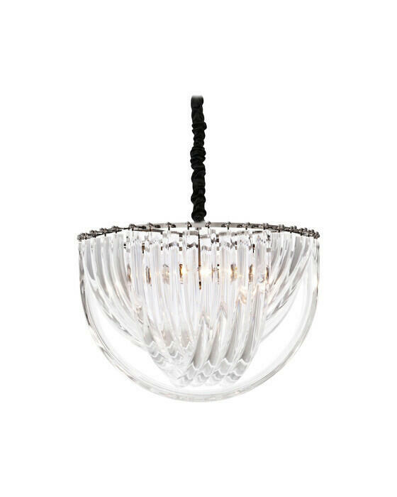 Takkrona glas/silver OUTLET