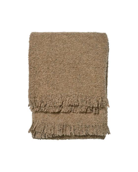 Bouclé-torkkupeitto beige OUTLET — Classic Collection