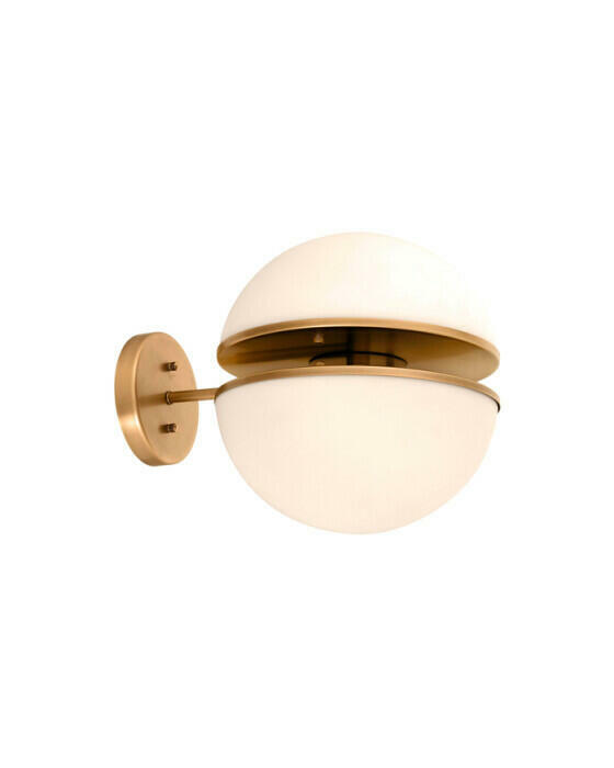 Spiridon vägglampa mässing OUTLET | Outlet - Belysning | Möbelexperten