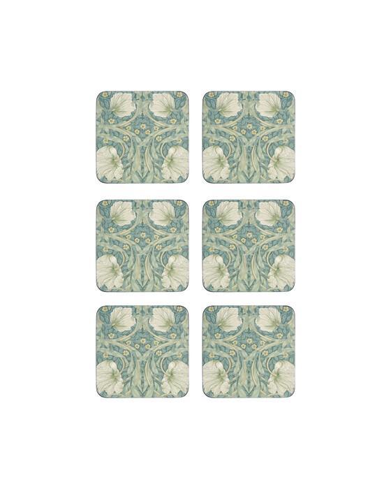 Morris & Co glassunderlag Pimpernel 6-pack