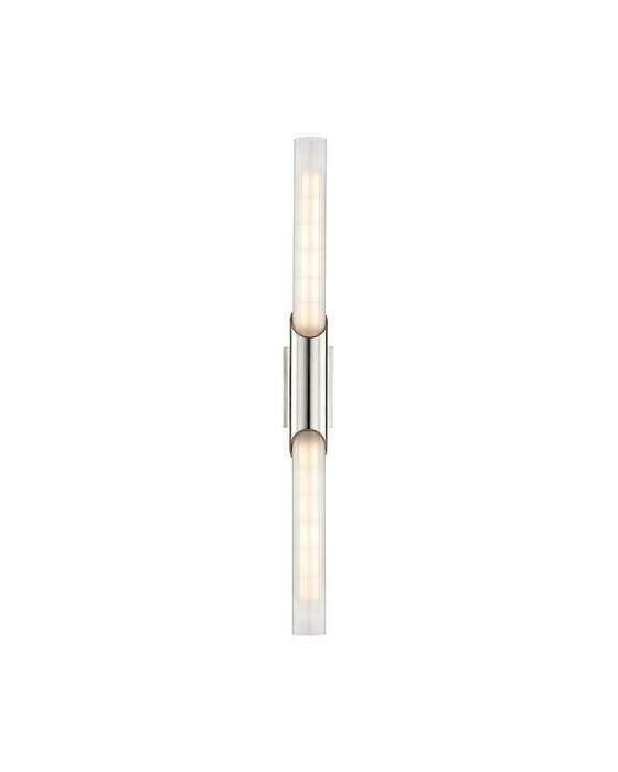 Pylon vägglampa nickel