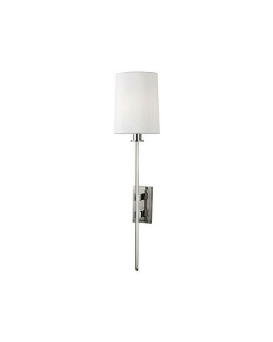 Fredonia vägglampa nickel