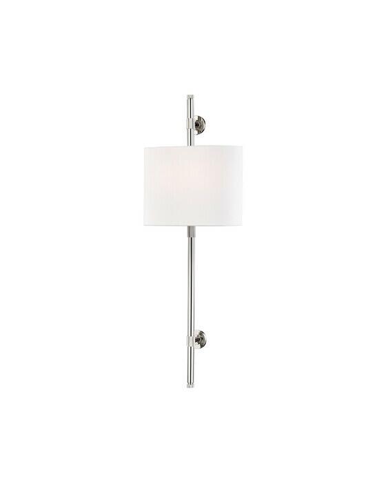 Bowery vegglampe sølv