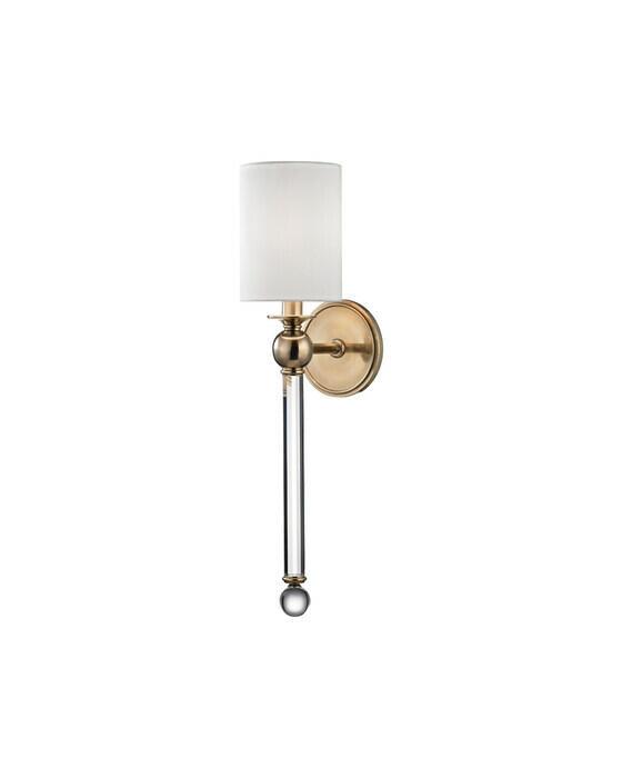 Gordon vegglampe antikk messing