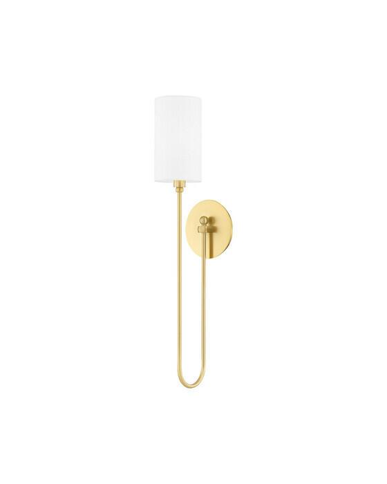 Harlem vegglampe antikk messing