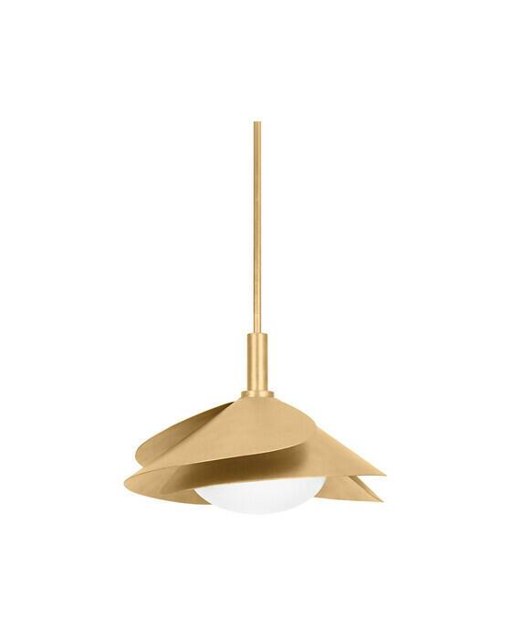 Brookhaven taklampe vintage gull