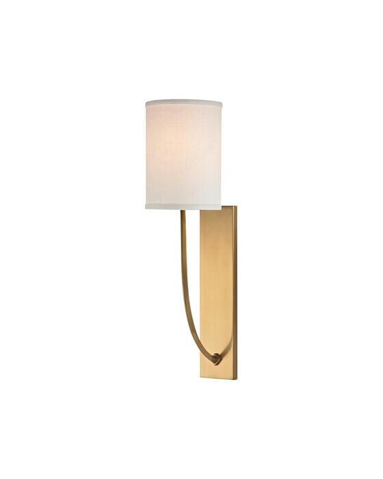 Colton vegglampe antikk messing