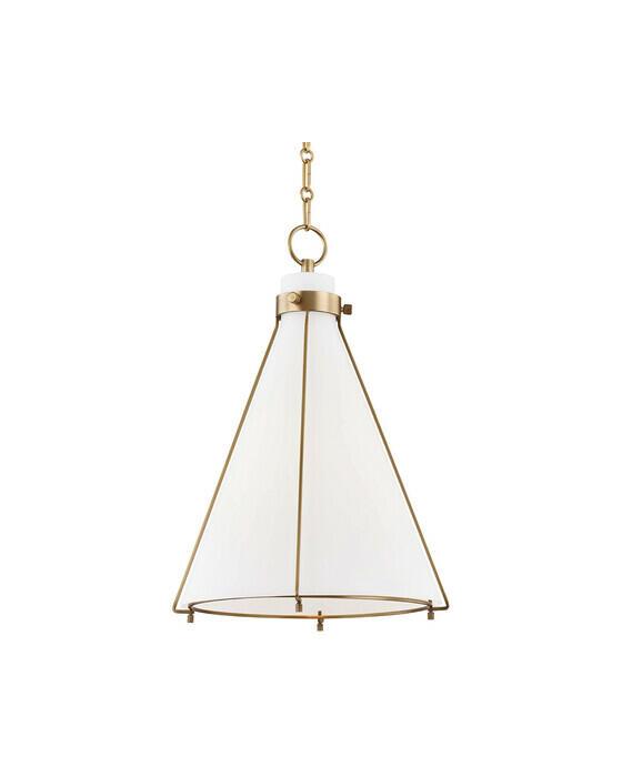 Eldridge taklampe antikk messing