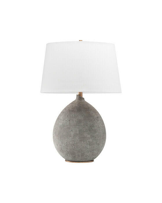 Denali bordslampa grå