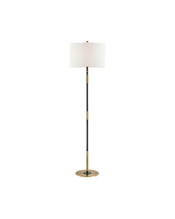 Bowery golvlampa antik mässing/brons