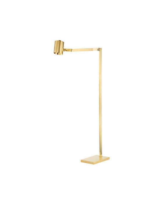 Highgrove golvlampa antik mässing