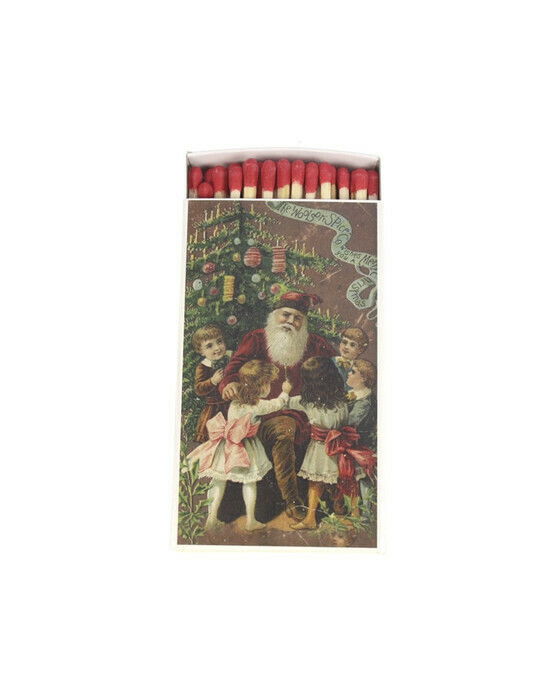Tændstikæske med julemotiv