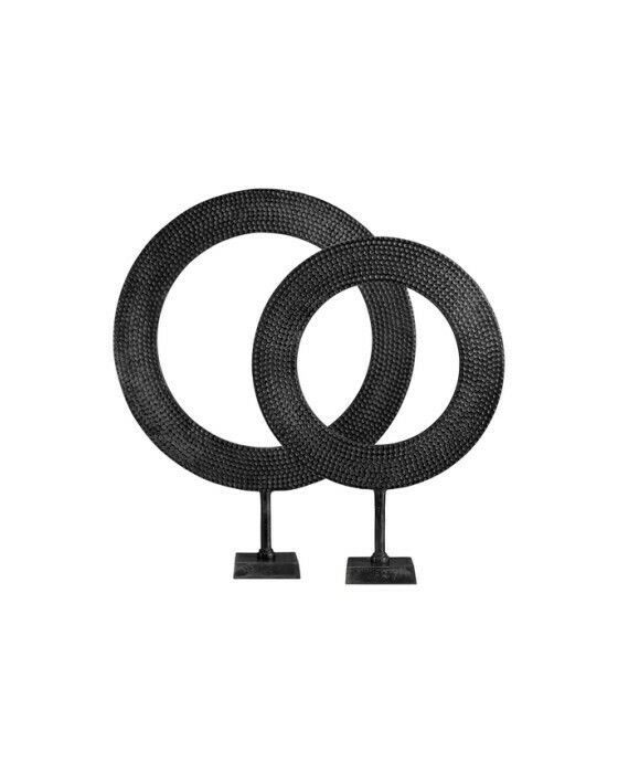 Anello dekoration svart OUTLET