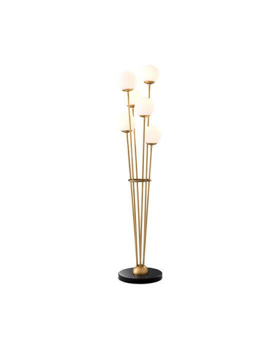 Tortora golvlampa antik mässing OUTLET