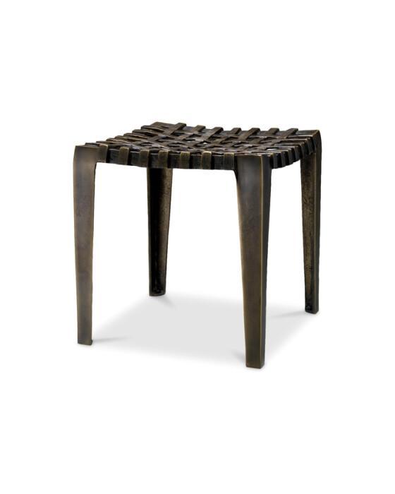 Blackwell stool antique bronze finish