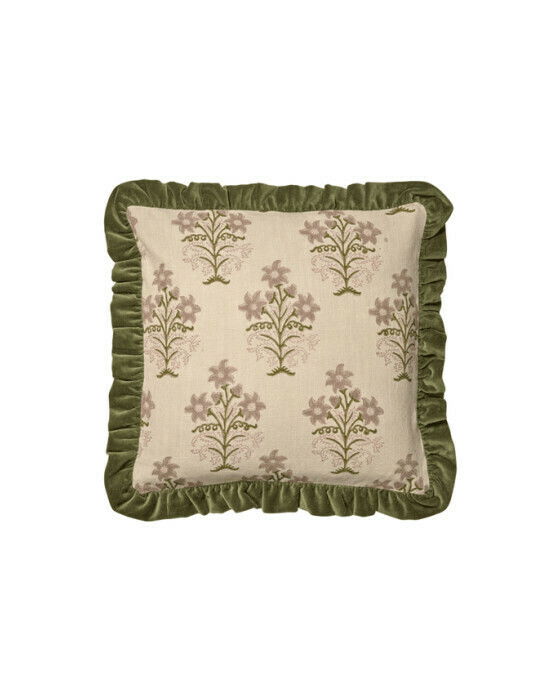 Kuddfodral lily grön OUTLET | Outlet | Möbelexperten