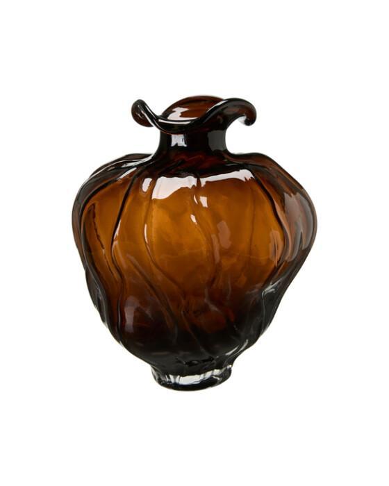 Ophelie vase brun