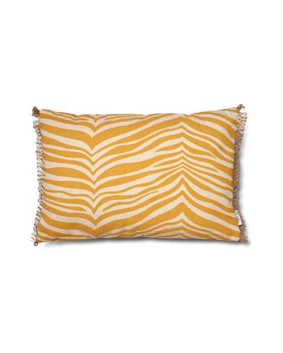 Zebra pyntepude gul OUTLET