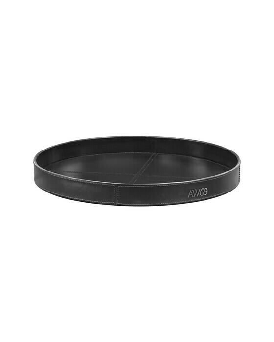 Mendoza Tray Round Black OUTLET