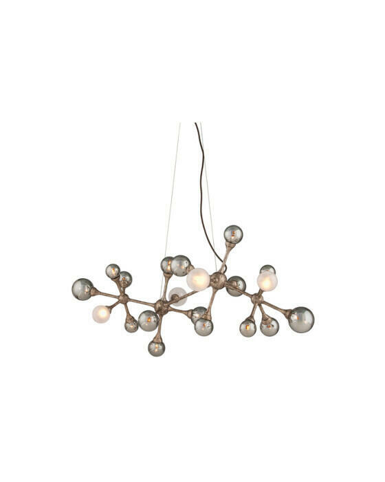 Element taklampa guld