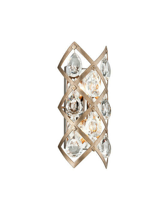 Tiara vägglampa brons