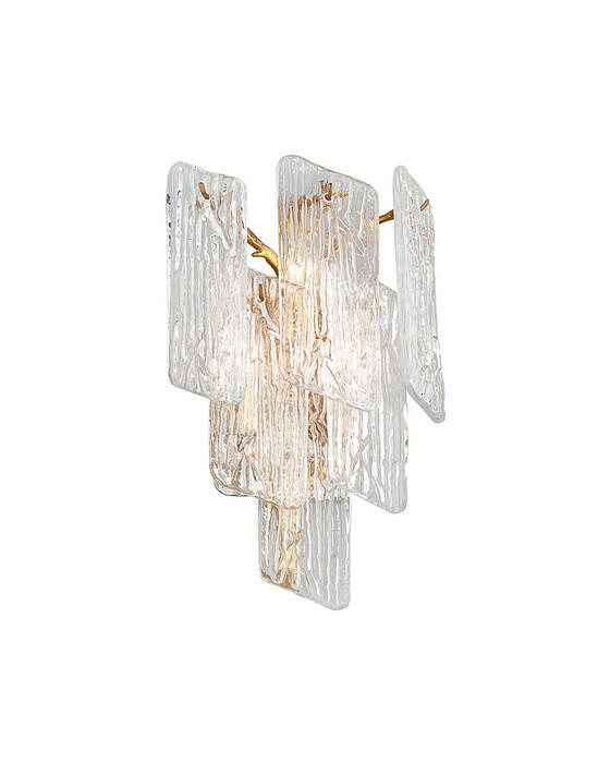 Piemonte vägglampa guld