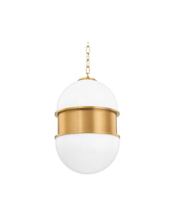 Hudson Valley Lighting Broomley Deckenleuchte Vintage Messing