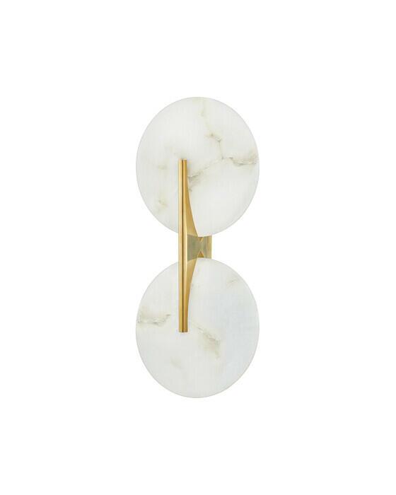 Asteria vegglampe vintage messing