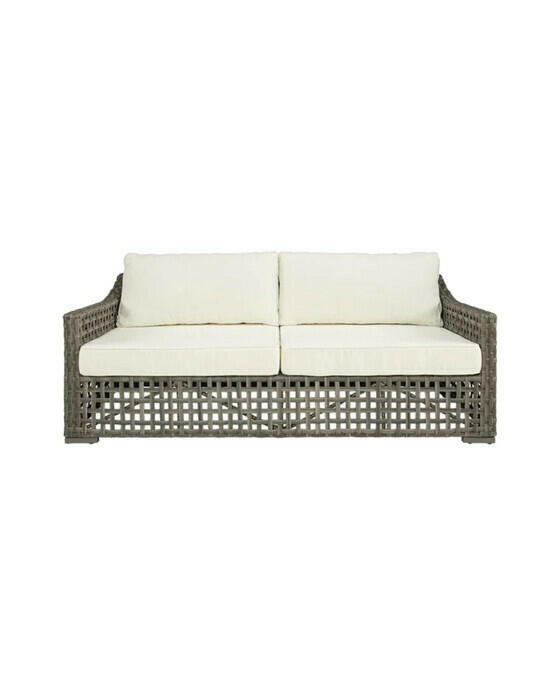 San Remo sofa grå 3-personers OUTLET