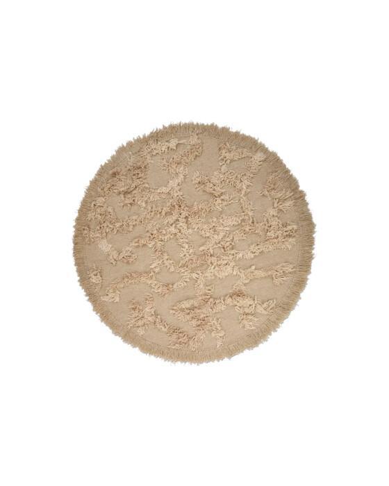 Rio matta rund beige