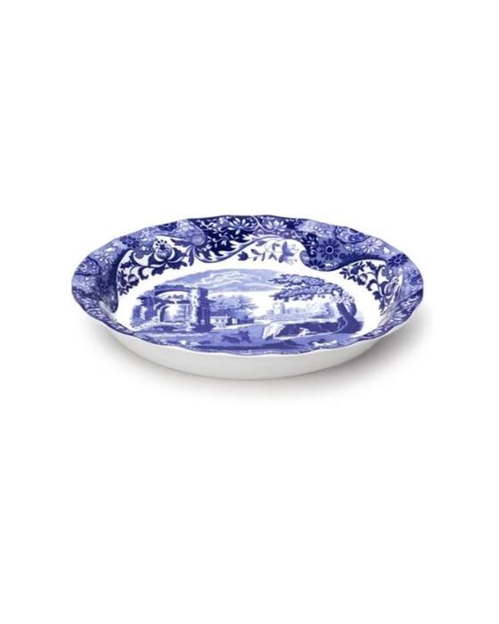 Blue Italian tærteform blå/hvid