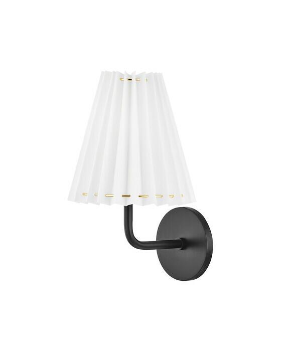 Demi v&auml;gglampa soft black