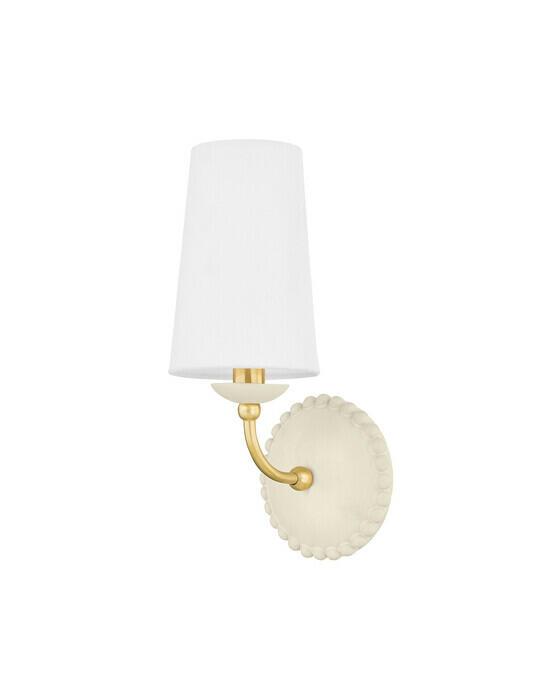 Rhea v&auml;gglampa antik m&auml;ssing
