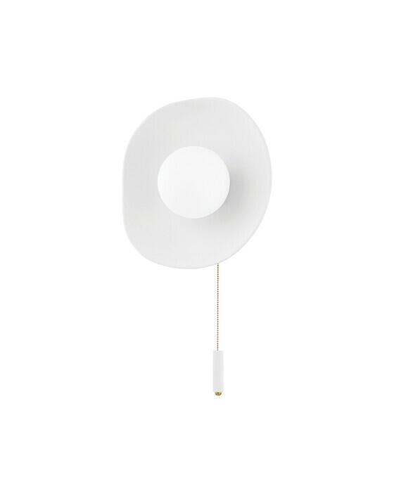Bacia v&auml;gglampa antik m&auml;ssing