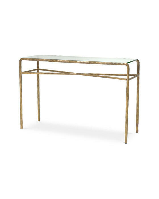 Eichholtz Xandria konsolipöytä vintage brass