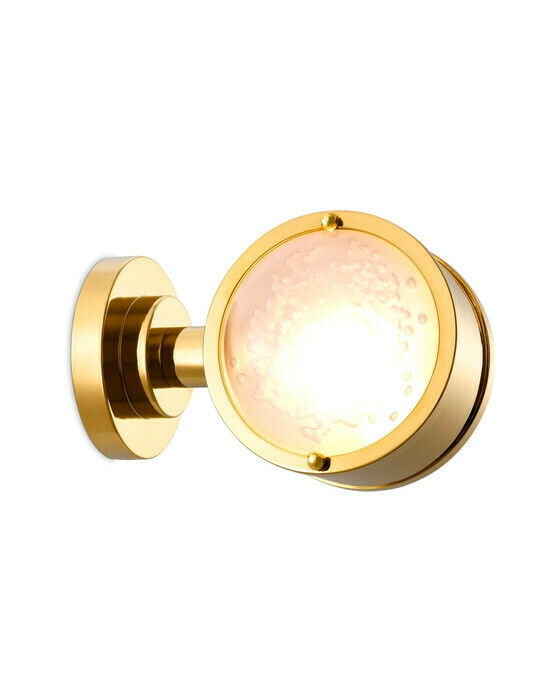 Stefano v&auml;gglampa guld OUTLET