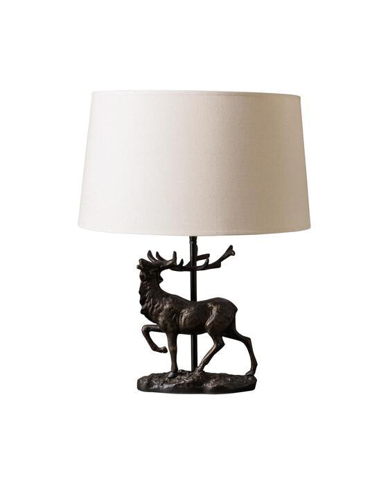 Bellamy bordlampe hjort