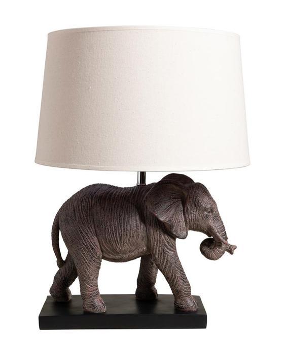 Table lamp elephant Savane