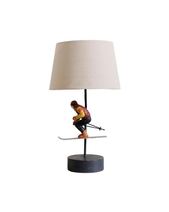 Chehoma Kitzbühel table lamp with skier