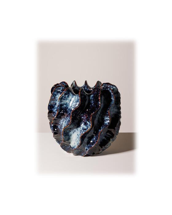 Méandre blue vase