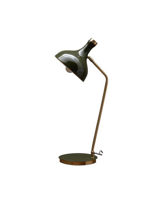 Olive skrivbordslampa