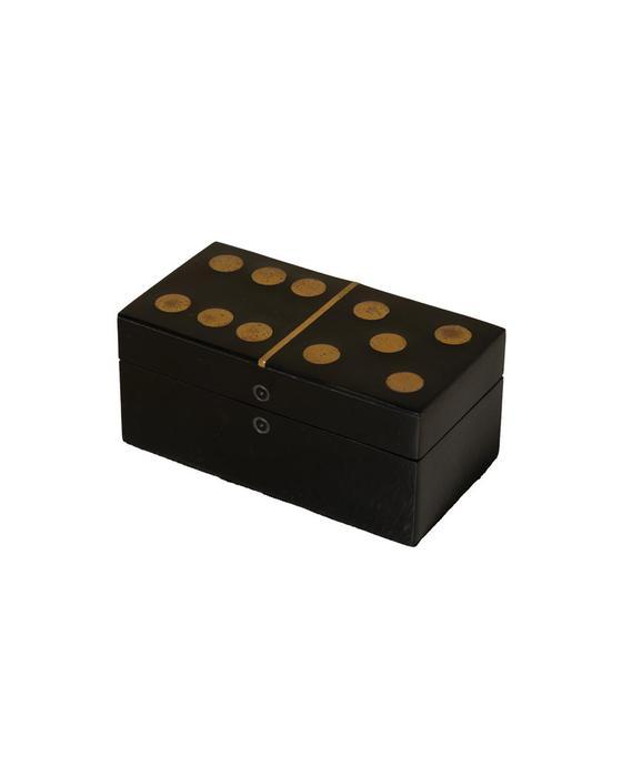 Chehoma Domino Box Brown/gold