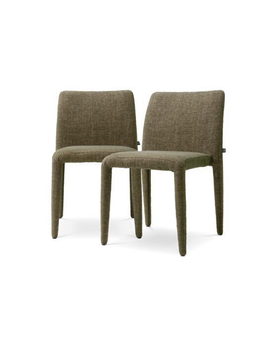 Leiza spisestol Renato Green 2-pakning