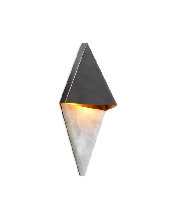 Mirabeau vegglampe svart